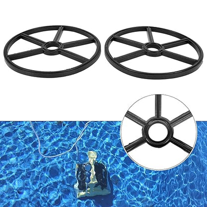 2PCS High Rings Filter Valves Systems Maintenance Sealing Rubber Texture for Water Supply Pool Filter Multiport Valves Seal