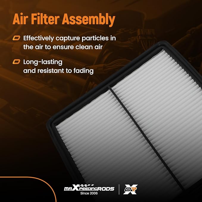 maXpeedingrods CA11500 281132W100 Engine Air Filter Fit for Hyundai Santa Fe 3.3L 2013-2018, Sport L4 2.0L/2.4L 2013-2016, for Kia Santa Fe XL 3.3L 2013-2019, Sorento L4 2.4L/V6 3.3L 2014-2015