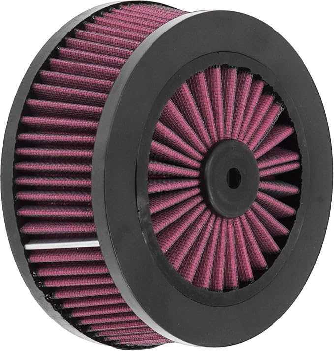 Motorcycle Air Filter Cleaner Inner Element For Harley Sportster XL 1991-2017 Dyna Softail Fat Boy Touring,Red