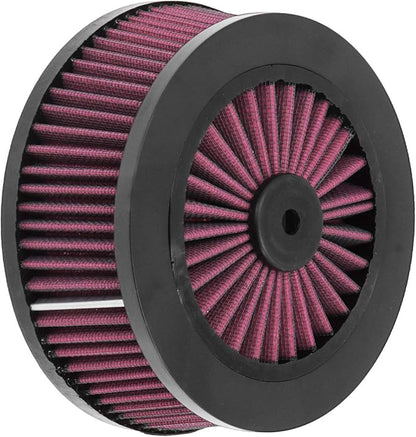 Motorcycle Air Filter Cleaner Inner Element For Harley Sportster XL 1991-2017 Dyna Softail Fat Boy Touring,Red