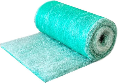 Fiberglass Paint Booth Filter Roll for Spray Booth 15-Gram Green 300ft (30" x 300ft)