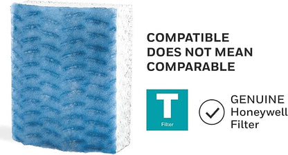 Honeywell HFT600PF1 Replacement Wicking Filter T, 1 pack, White