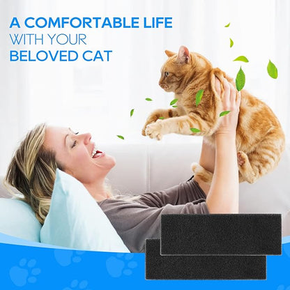 10-Pack Carbon Filters Compatible with Litter-Robot 3, Activated Carbon Litter Box Filter Compatible with Litter-Robot 3 Self Cleaning Cat Litter Box Filters, Accessories Replacement
