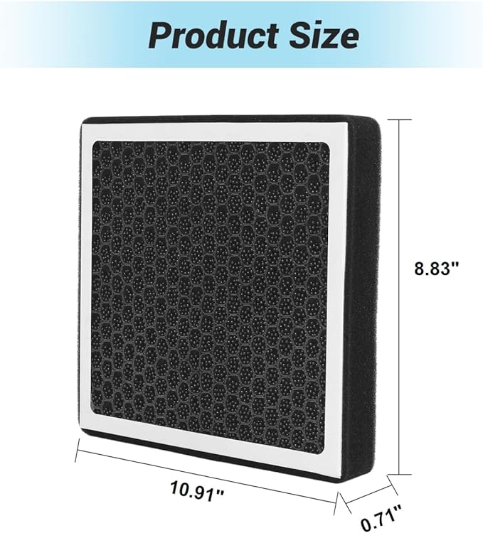 Cabin Air Filter,H11775 Fit for 2015-2024 Ford Edge,2013-2020 Fusion,2019-2020 SSV Plug-in Hybrid,2017-2020 Lincoln Continental,2016-2018 MKX,2013-2020 MKZ,2019-2023 Nautilus