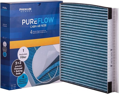 Pureflow Cabin Air Filter PC6067X | Fits 2023-18, 2020-18, 2011 Hyundai Equus G80, 2023-17, 2022-17 G90