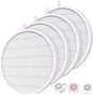 4 Pack Reusable HEPA Filters for MelodySusie Nail Dust Collector, Compatible with SPro/XC320J, Home or Salon Use