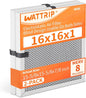2-Pack 16x16x1 MERV 8 Reusable & Washable Electrostatic Air Filters - Long-Lasting Filter for HVAC, Furnace & Air Conditioner Units, Actual Size: 15-5/8” x 15-5/8” x 7/8”