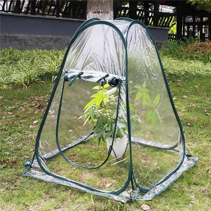 Weatherproof Portable Greenhouse Optimal Plant Growth - Ideal Indoor and Outdoor Use