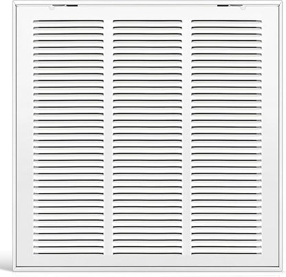 Fancat Return Air Filter Grille for 18x18 Ducts, Steel Air Vent Cover with Removable Door for 1" Filters | Fits Sidewall & Ceiling | Outer Size: 20 5/8" W x 20 5/8" H
