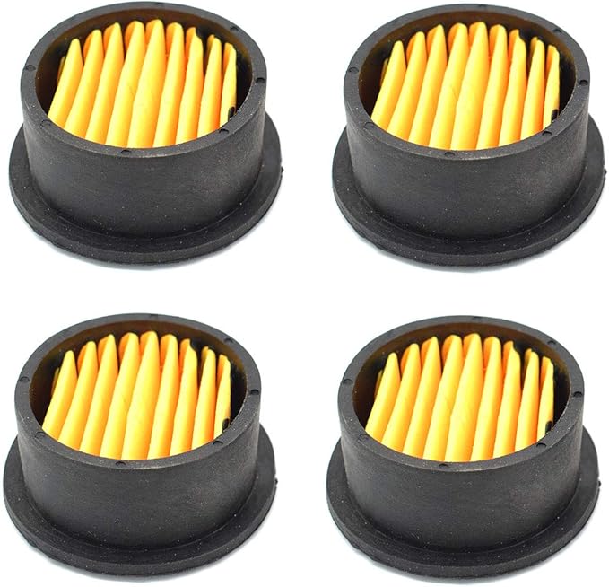 4 Pack Air Compressor Intake Paper Filter Elements Air Replacement Filter Element for 1/2'' Air Compressor (Type 2)