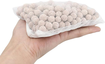 1.1 lbs Aquarium Ceramic Bio Filter Ball Sphere Fish Filter for Freshwater and Saltwater Koi Ponds Fish Tank Sump