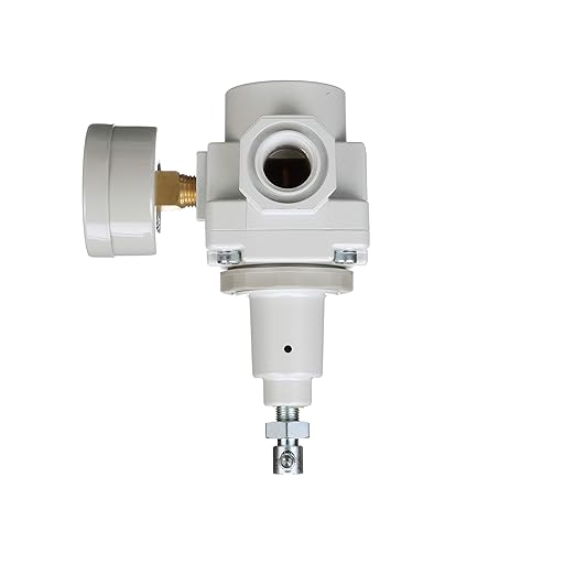 PneumaticPlus SAR Series T-Handle Compressed Air Regulators - NPT Thread Sizes, T-Handle, Gauge & Bracket Included (3/4" NPT)
