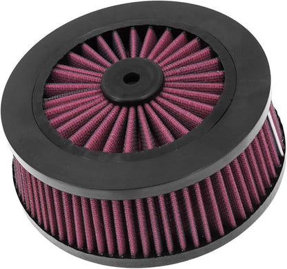Motorcycle Air Filter Cleaner Inner Element For Harley Sportster XL 1991-2017 Dyna Softail Fat Boy Touring,Red