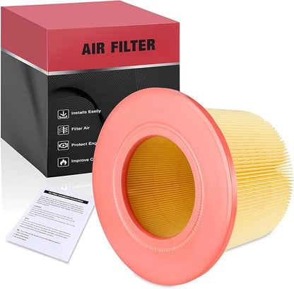 BDFHYK CA8039 Engine Air Filter Compatible with Ford F-150 1997-2008, Expedition 1997-2004, F-250 F-350 F-450 Super Duty 1999-2004, Compatible with Lincoln Navigator 1998-2004, Replace# F50Y9601A
