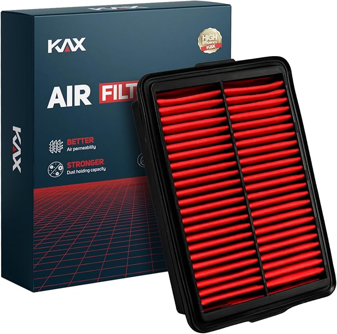KAX Premium Engine Air Filter, CA12057 Replacement for Hyundai Elantra 2017-2020), Kona 2018-2023, Kia Forte 2019-2023, Forte5 2020-2023, Soul 2020-2023
