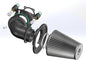 Big Sucker cone Air filter intake for harley air Cleaner Sportster Softail fatboy heritage dyna touring street road king Glide (Nake - BLACK, Type A : For Sportster XL models)