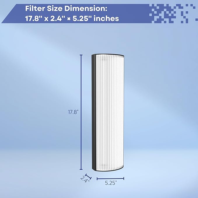 Nispira TPP440 TPP440F Filter Replacement for Envion Therapure TPP540 TPP640 TPP640S AP200 Air Purifier True HEPA with Activated Carbon, 1 Pack