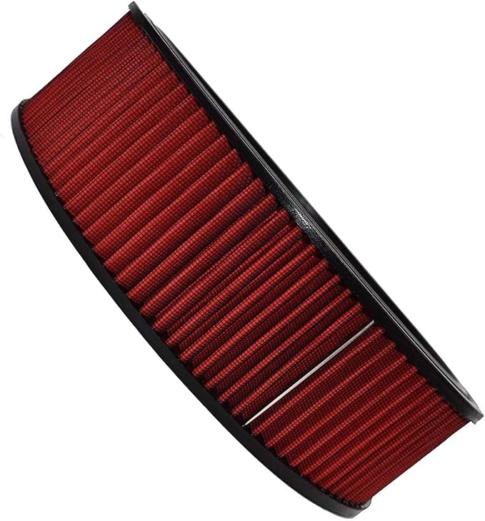 A-Team Performance 14x4 Air Filter Element - - 14" x 4", Round High Flow Performance High Flow Filter - Washable & Reusable Media