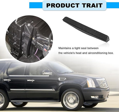 22759208 259-100 Cabin Air Filter Cover Plate, Compatible with 2007-2013 Cadillac Escalade EXT ESV, GMC Yukon XL 2500 Sierra 1500, Chevy Avalanche Suburban Silverado 1500