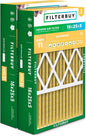Filterbuy 16x25x5 Air Filter MERV 11 Superior Pet & Allergy Defense (2-Pack), Pleated HVAC AC Furnace Filters for Honeywell FC100A1029, Lennox X6670, and More (Actual Size: 15.75 x 24.75 x 4.38)