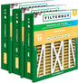 Filterbuy 20x25x5 Air Filter MERV 11 Superior Pet & Allergy Defense (3-Pack), Electrostatic Pleated HVAC AC Furnace Filters Replacement for Honeywell Return Grille (Actual Size: 18.38 x 23.38 x 3.69)
