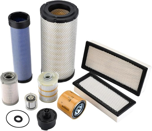 1000 Hours Maintenance Filter Kit 258-2829 265-6619 265-6618 421-5479 377-6969 416-5884 363-5819 110-6326 110-6331 Compatible with CAT 236D 242D 246D 259D 279D 289D 299D 299D2 262D 272D 272D2 257D