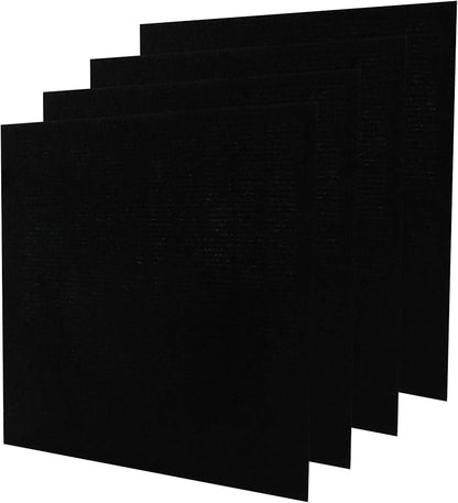 InvisiClean Replacement Activated Carbon Prefilter - 4 Pack - Compatible with InvisiClean Aura IC-5018 and Sensa IC-5120 Air Purifiers