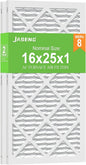 Furnace Filters 16x25x1 MERV 8, MPR 600, 2 Pack Air Filter for HVAC/AC Furnace - Actual Size: 15.75"x24.75"x0.75"