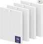 Filter Q Compatible with Winix 5510/5520 Air Purifier, 4-Pack HEPA Only Replacement Filters (No Carbon) - Part# 1712-0123-00