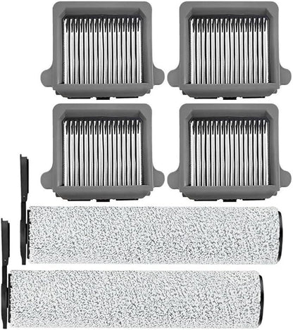 Compatible for Tineco ，Floor One S7， Steam Main Brush Hepa Filter ，Compatible for Tineco ，Floor One S7 ，Steam Wet Dry Vacuum Cleaner Floor Scrubber Parts,Vacuum Cleaner Accessories(E Set)