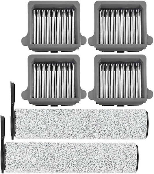 Compatible for Tineco ，Floor One S7， Steam Main Brush Hepa Filter ，Compatible for Tineco ，Floor One S7 ，Steam Wet Dry Vacuum Cleaner Floor Scrubber Parts,Vacuum Cleaner Accessories(E Set)