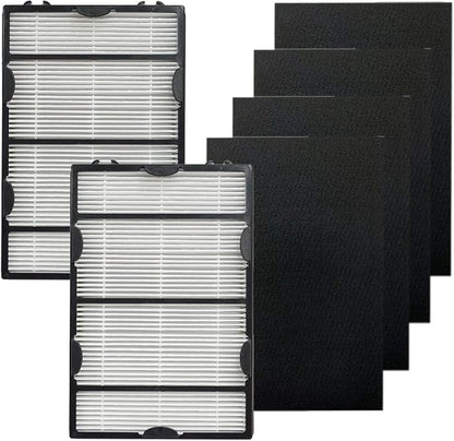 PUREBURG Replacement Filter Compatible with Holmes HAP8615 HAP633 HAP8625 HAP8650B HAP8650B-NU & Biaonaire GE 106633 Air Purifiers,2-Pack HAPF600 + HAPF60