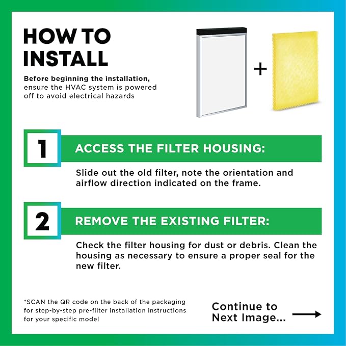 Filterbuy 16x20 Air Cleaner Filter Replacement Pads for Respicaire CG MicroClean 95, Totaline CG1000 Star Series, and More (4-Pack)