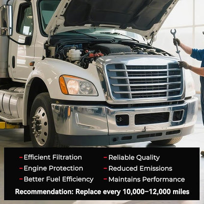 KARPAL Engine Air Filter Compatible with 2018-2022 Freightliner Cascadia Replacement for 03-42776-010