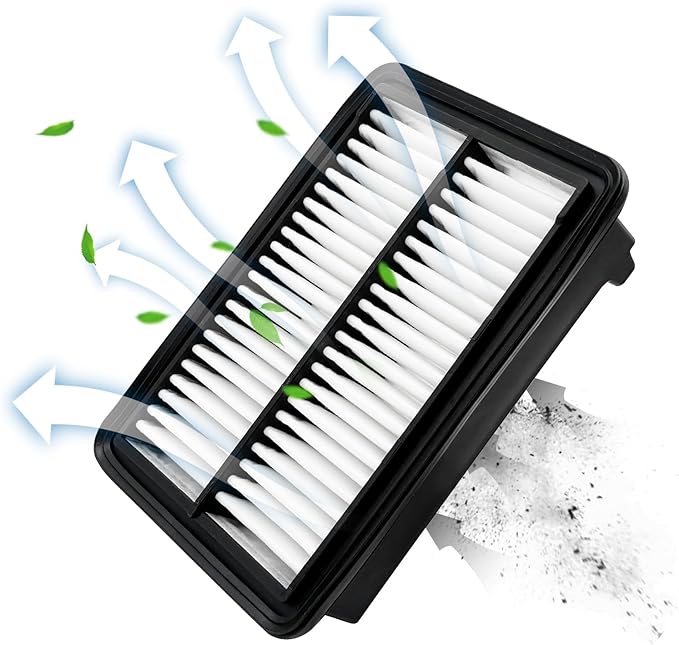 for Engine Air Filter JMAJ20 Fits for Accord Hybrid 2023-2025 2.0L, CR-V Hybrid 2023-2025 2.0L, Civic Hybrid 2025 2.0L, Replacement for 172206MAJ01,WA10124, LX3763