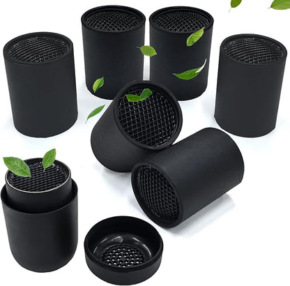 NewKe 6 Pcs Replacement Filter Cartridges for Sploofy Personal Smoke Air Filter, HEPA & Carbon Filtration, Long Lasting Air Filter Cartridge Replacement Filter, Up to 500 Uses