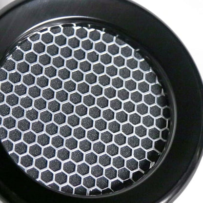 KYOSTAR Universal 3" (76mm) High-Flow Air Filter, Reusable Cone Cold Air Intake, High Performance Clamp-On Car High Flow Air Kit, Flange Diameter: 3 Inch, Filter Height: 6.4 Inch, Carbon Fiber Pattern
