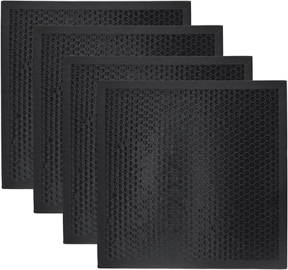 PUREBURG Replacement Filter Compatible with Compatible with Dri-Eaz DefendAir HEPA 500 Air Scrubber F397,4-Pack Activated Carbon For Air Purifier Clean VOCs Odor