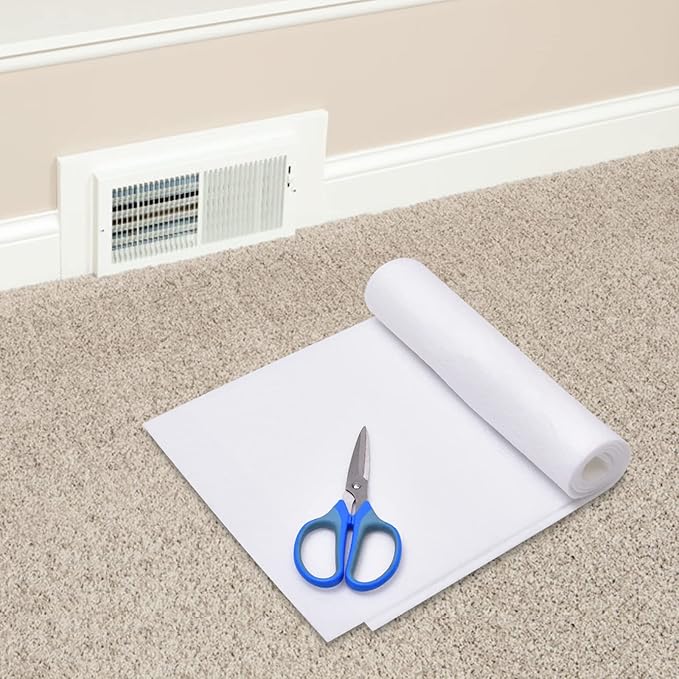 Essential Oil Diffuser Filter for Trapping Dirt, Dust, Smoke, Pollen - 12inX6.5ft AC or Heater Vent Filter (30x200-1-US)