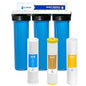 Whole House Water Filter System| Heavy Metal| 3 Stage Water Purifier Whole Home, Top-Tier Heavy Metal Filter Produces Overachieving H2O, Specially Targets Lead, Arsenic, Chromium, Reduces Chlorine