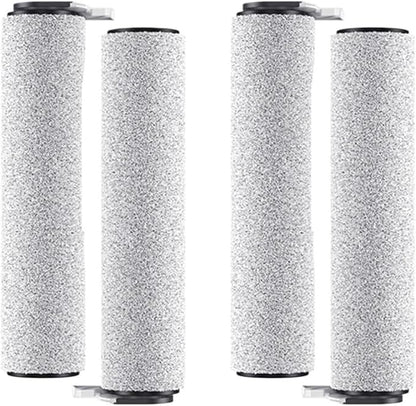 Cordless Wet And Dry Vacuum Cleaner Scrubber Roller Brushes Kit Replacement Parts Accessories,compatible For Xiaomi ，W20 2C 4C(4pcs)