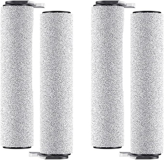 Cordless Wet And Dry Vacuum Cleaner Scrubber Roller Brushes Kit Replacement Parts Accessories,compatible For Xiaomi ，W20 2C 4C(4pcs)