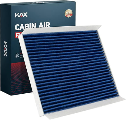 KAX Premium Cabin Air Filter, CF10728 (GCF039) Replacement for Hyundai Accent, Elantra, Elantra GT/Coupe, Kia Forte, Forte Koup, Forte5 Cabin Filter, Strong Adsorption w/Upgraded Activated Carbon