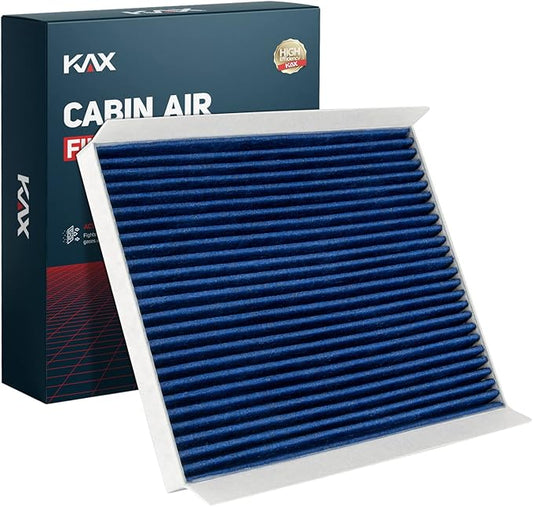 KAX Premium Cabin Air Filter, CF10728 (GCF039) Replacement for Hyundai Accent, Elantra, Elantra GT/Coupe, Kia Forte, Forte Koup, Forte5 Cabin Filter, Strong Adsorption w/Upgraded Activated Carbon