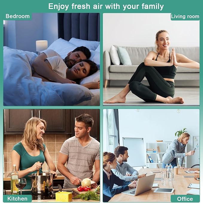 2 Pack Air Filter Replacement Compatible with Pre-Max and Hyper-HEPA Filter, Compatible with IQAir HealthPro Series -Includes Stage 1, Stage 3 Filter