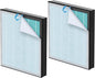 Vital 100S-P Smoke Remover Replacement Filter Compatible with LEVOIT Vital 100S and 100S-P Air Purifier, 4-in-1 Smoke Remover Filter for Vital 100S-RF-SR, 2 Pack, Blue