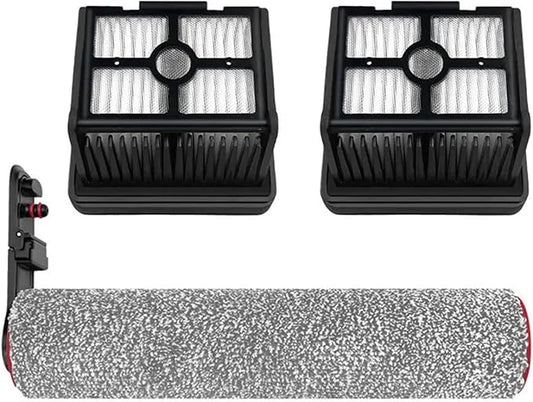 Main Roller Brushes Filter ，Compatible for Dreame H40 Ultra/H40 Pro， Wet Dry Vacuum Cleaner Floor Scrubber Parts(B)