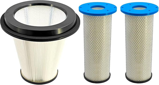 590430201 200700070 Filter Kit (3Pcs) Fits for Pullman Ermator S13 S26 S36 Vacuum, Replaces 200900050 PF44