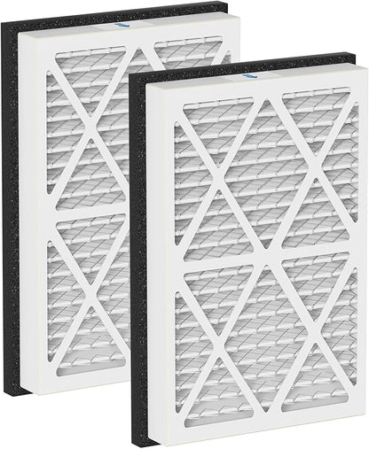 20x30x3 MERV 13 Pleated Air Filters Replacement Compatible with Zephyr VGF Series 20x30x3 Whole Home Return Air Grille Filter,White 2 Pack
