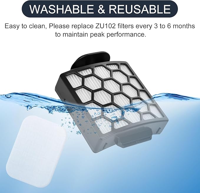 ZU102 Odor neutralizer cartridge & replacement filter for shark ZU102 ZU100 rotator vacuum, for shark zu102 rotator pet upright vacuum，Parts # 1238FT60 & 1239FT60 & 1541FC3000,1 pack